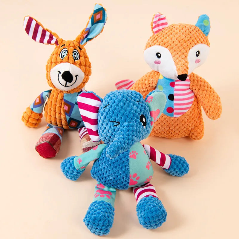 Interactive Plush Chew Toy for Dogs