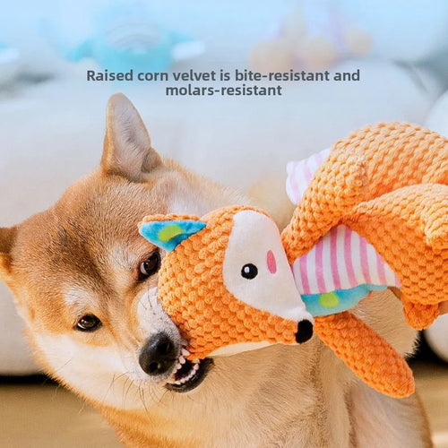 Interactive Plush Chew Toy for Dogs