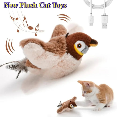 Interactive Catnip Bird Toy